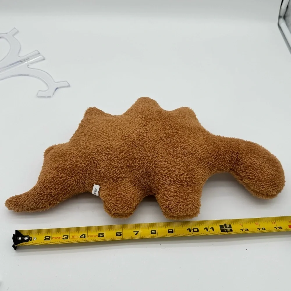 Dino Nugget Pillow, 18 inch Soft Dinosaur Chicken Nuggets Pillow